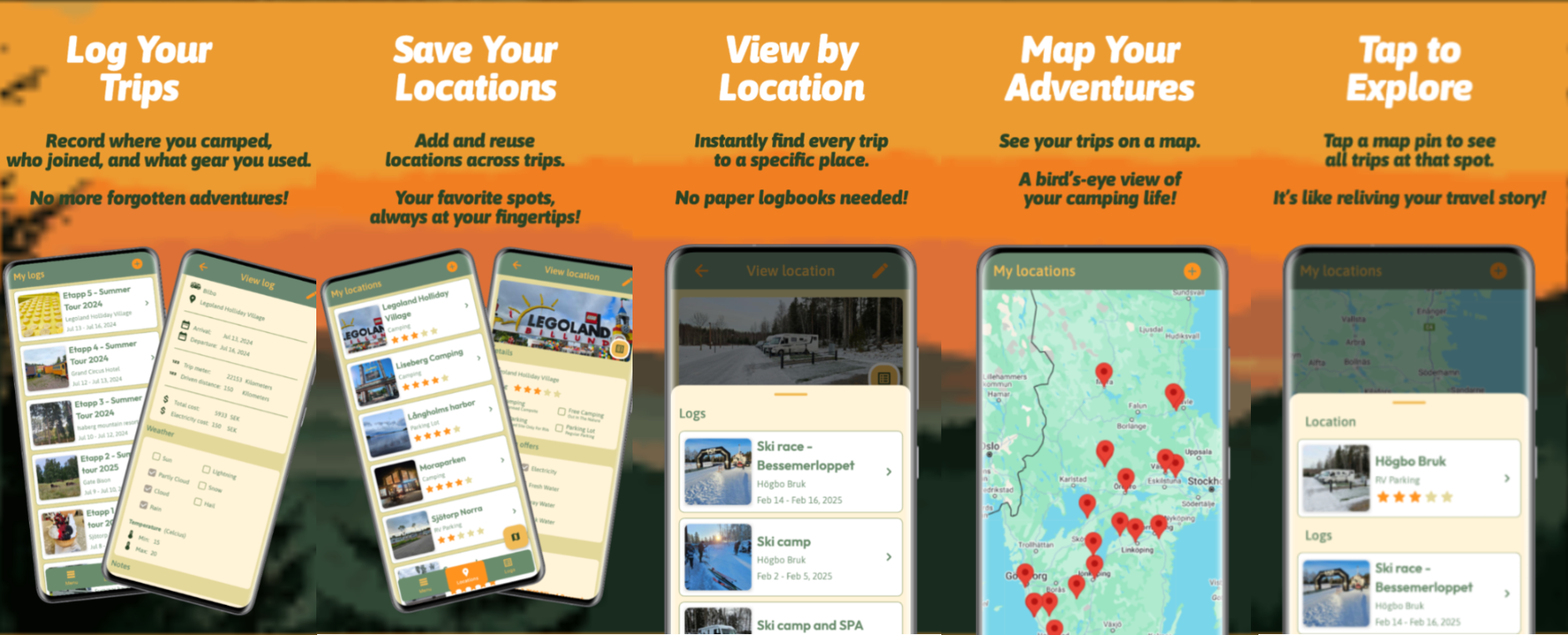 Camping Logbook
